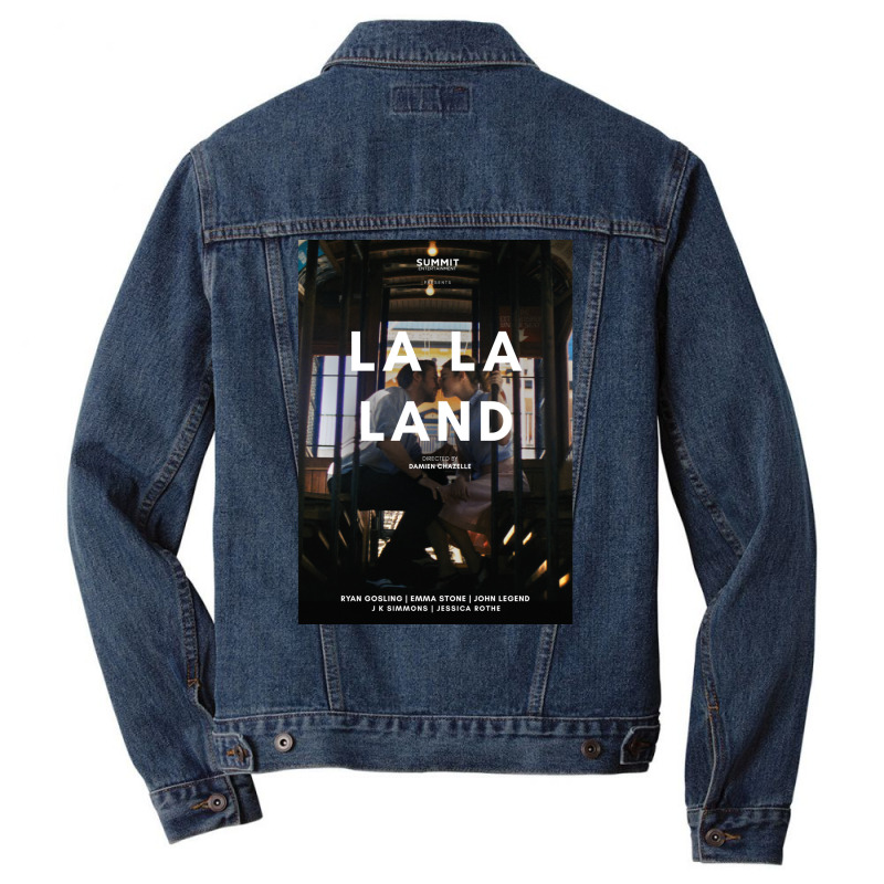 La La Land Alternative Movie Poster 2 Classic  Cool Love Men Denim Jacket | Artistshot