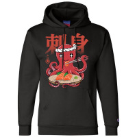 Octopus Sashimi Kawaii Champion Hoodie | Artistshot