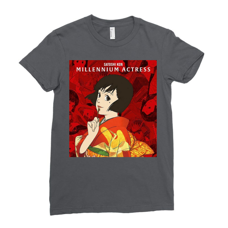 Satoshi Kon Millennium Actress Sleeveless Top Travel Gift Ladies Fitted T-Shirt by boasaaruqig | Artistshot