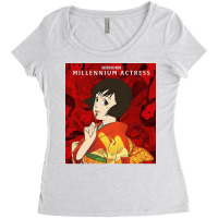 Satoshi Kon Millennium Actress Sleeveless Top Travel Gift Women's Triblend Scoop T-shirt | Artistshot