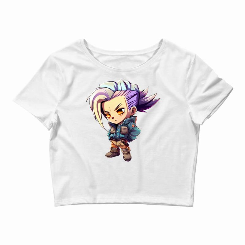 Future Trunks Cute Chibi Crop Top by ladmanpallenb | Artistshot