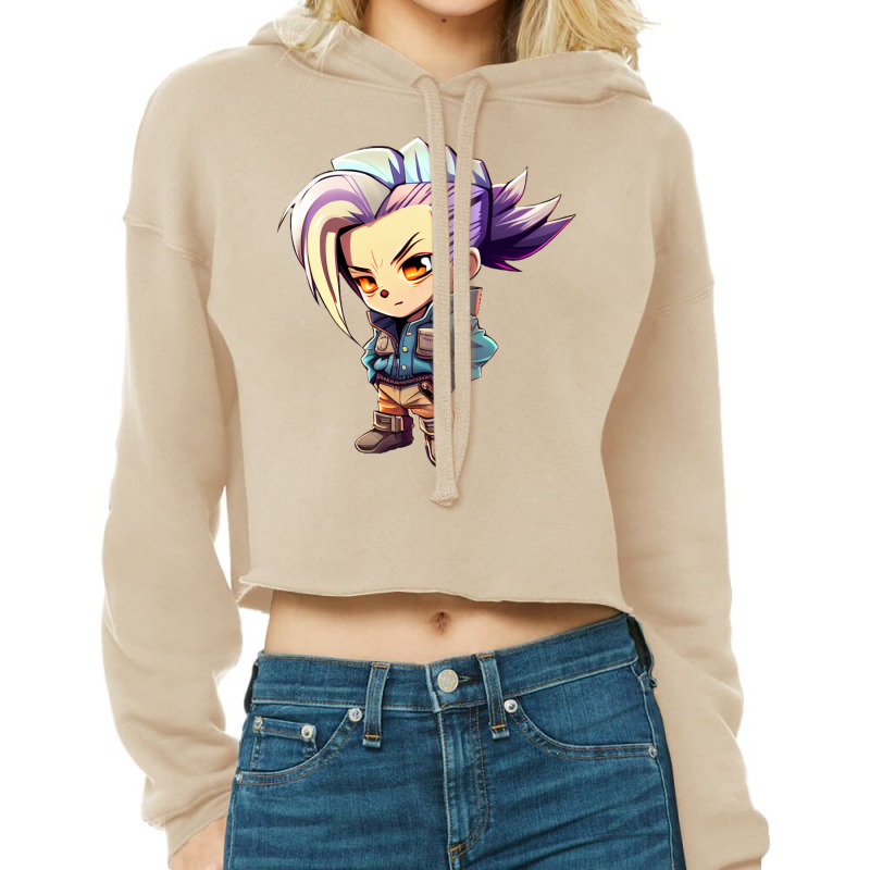 Future Trunks Cute Chibi Cropped Hoodie by ladmanpallenb | Artistshot