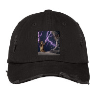 Cat Lightning  Lightning Cat Vintage Cap | Artistshot