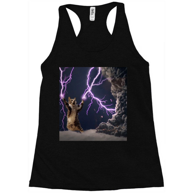 Cat Lightning  Lightning Cat Racerback Tank by CAMMIGRAHAM | Artistshot