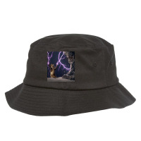 Cat Lightning  Lightning Cat Bucket Hat | Artistshot