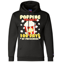 Limited Edition 100 Days Smarter Popping Through 100 Days Of Preschool Champion Hoodie | Artistshot