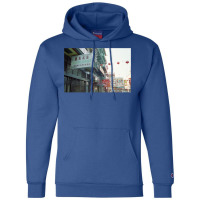 Busy Vistas Classic Retro Travel Champion Hoodie | Artistshot