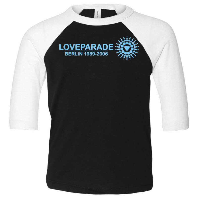 Loveparade, Berlin Toddler 3/4 Sleeve Tee | Artistshot