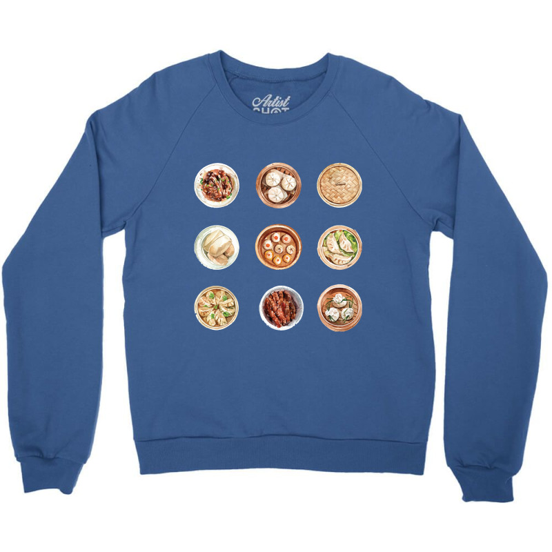 Assorted Chinese Cantonese Dim Sum Crewneck Sweatshirt | Artistshot