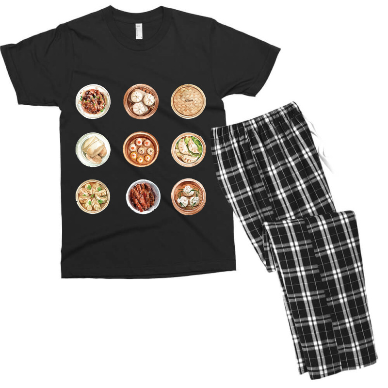 Assorted Chinese Cantonese Dim Sum Men's T-shirt Pajama Set | Artistshot