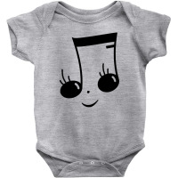 Smiling Music Notes Baby Bodysuit | Artistshot