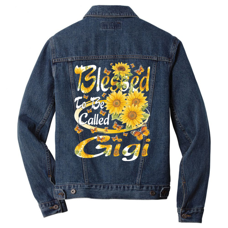 Blessed To Be Called Gigi Men Denim Jacket | Artistshot