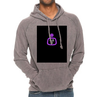 Mixed Signals  Purple Graphic  Cool Travel Vintage Hoodie | Artistshot