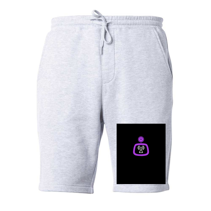 Mixed Signals  Purple Graphic  Cool Travel Fleece Short | Artistshot