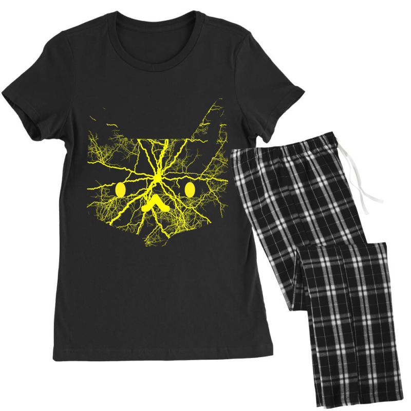 Cat Lightning Head Women's Pajamas Set by CAMMIGRAHAM | Artistshot