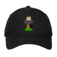 Cat Lightning Memet Adjustable Cap | Artistshot