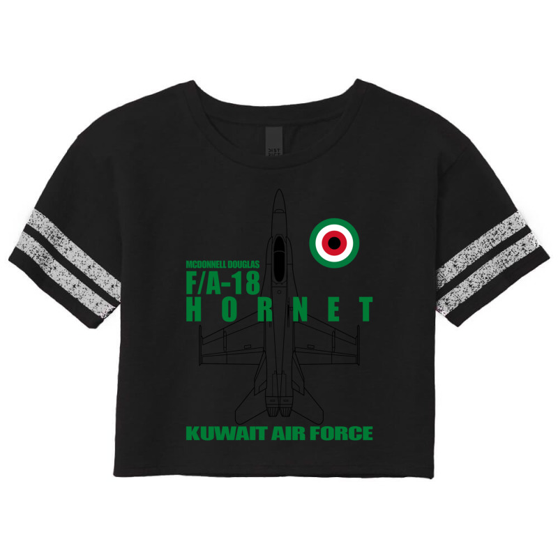 F 18 Hornet Luftwaffe Von Kuwait Scorecard Crop Tee by ALEXICDIAZ | Artistshot