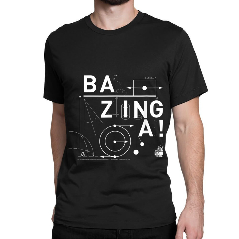 The Big Bang Theory Mathematical Bazinga! Classic T-shirt | Artistshot