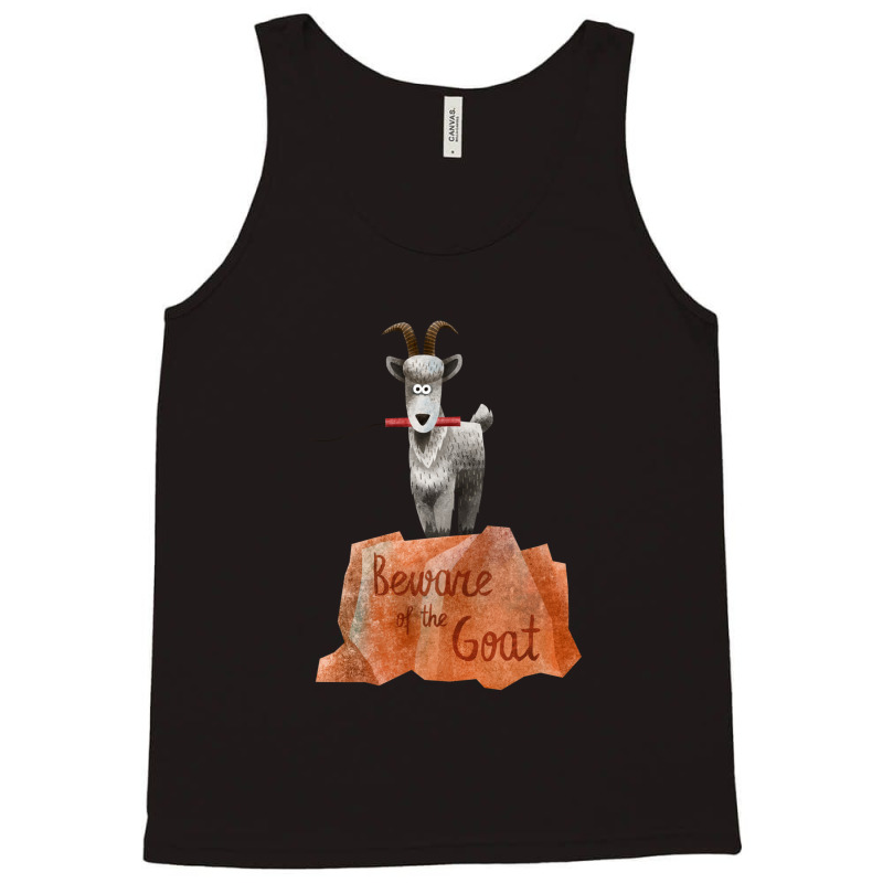 Big Thunder Mountain Railroad Train  Beware Of The Goat   Dynamite Is  Tank Top | Artistshot