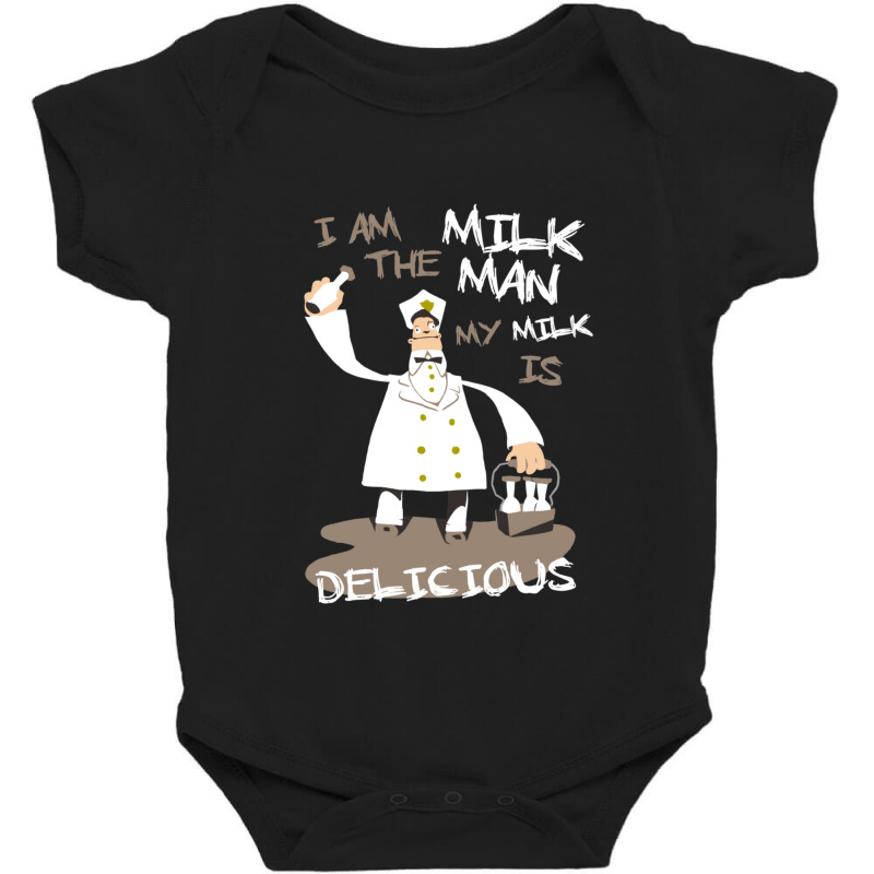 I Am The Milkman Baby Bodysuit by SusanneRestemayer | Artistshot