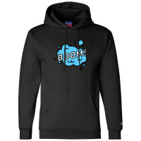 Boom Speech Bubble Champion Hoodie | Artistshot