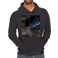 Cat Lightning Of A Cute Tabby Cat Amongst The Dark Clouds And Thunder  Vintage Hoodie | Artistshot