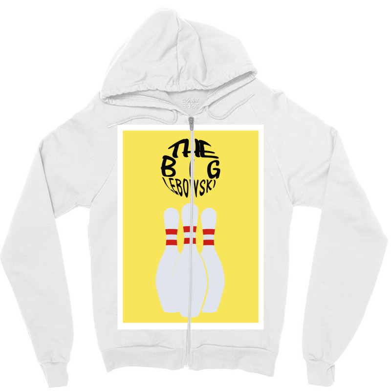 The Big Lebowski Retro  Classic Funny 70s Zipper Hoodie | Artistshot