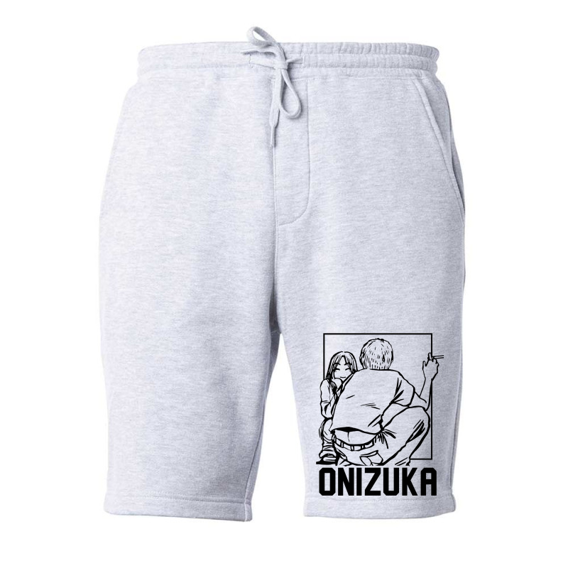 Onizuka Begin To Think Like Fleece Short | Artistshot