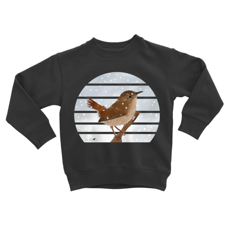 Wren Bird Snow Birdlover Birdwatcher Animal Biologist Premium Toddler Sweatshirt by JosephWDaniels | Artistshot