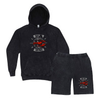 Red Lobster Funny Vintage Hoodie And Short Set | Artistshot