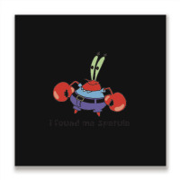 I Found Me Spatula 1 Metal Print Square | Artistshot