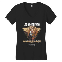 Guilty Gear Strive  Twin Swordwielder Allrounder Leo Whitefang 1 Women's V-neck T-shirt | Artistshot