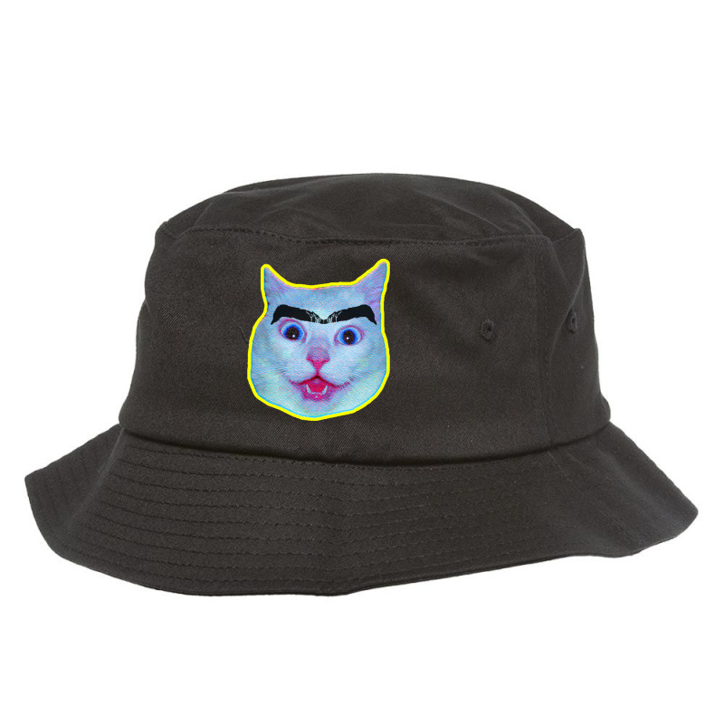 Cat Meme  Eyebrows Bucket Hat by CAMMIGRAHAM | Artistshot