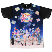 Aikatsu! Planet Graphic T-shirt | Artistshot