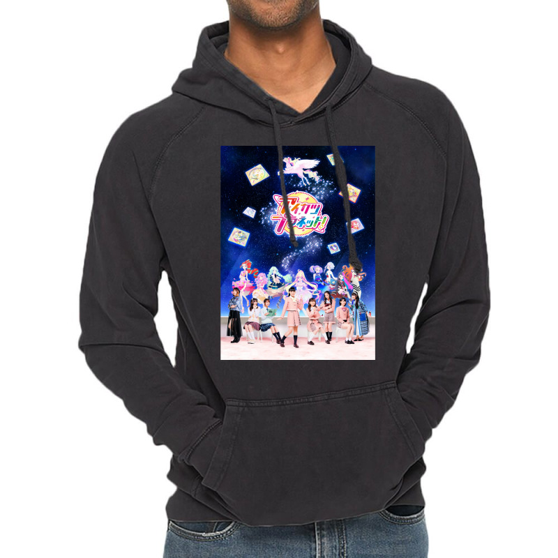 Aikatsu! Planet Vintage Hoodie | Artistshot