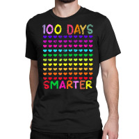 Limited Edition 100th Days Smarter Teachers Pre-k Kids Kindergarten Classic T-shirt | Artistshot