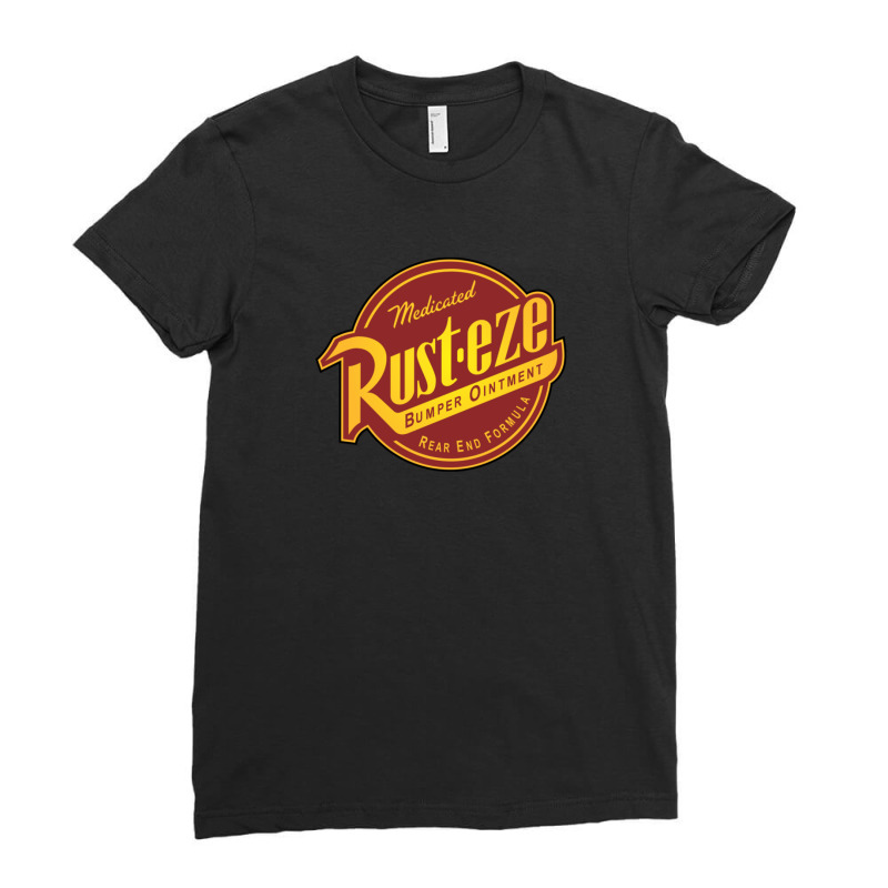 Rust-eze Medicated Bumper Ointment Ladies Fitted T-Shirt by EvanWayneCofer | Artistshot