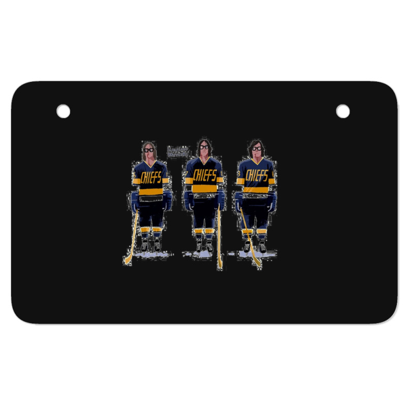 Hanson Brothers - Slap Shot! Atv License Plate | Artistshot