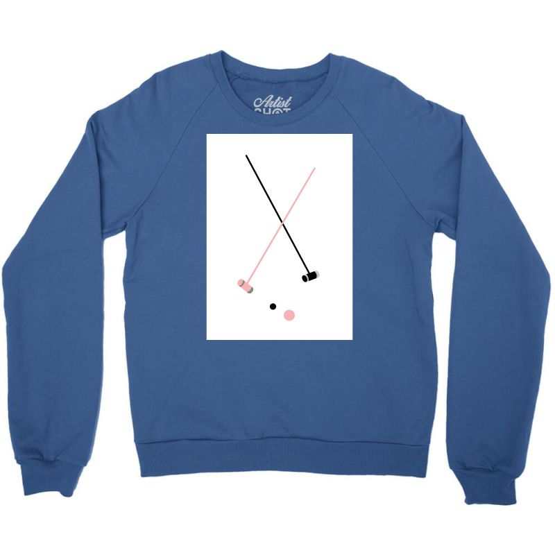 Anthony And Kate Croquet Poster 80s Crewneck Sweatshirt | Artistshot