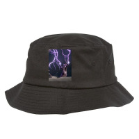 Lightning Cat Bucket Hat | Artistshot