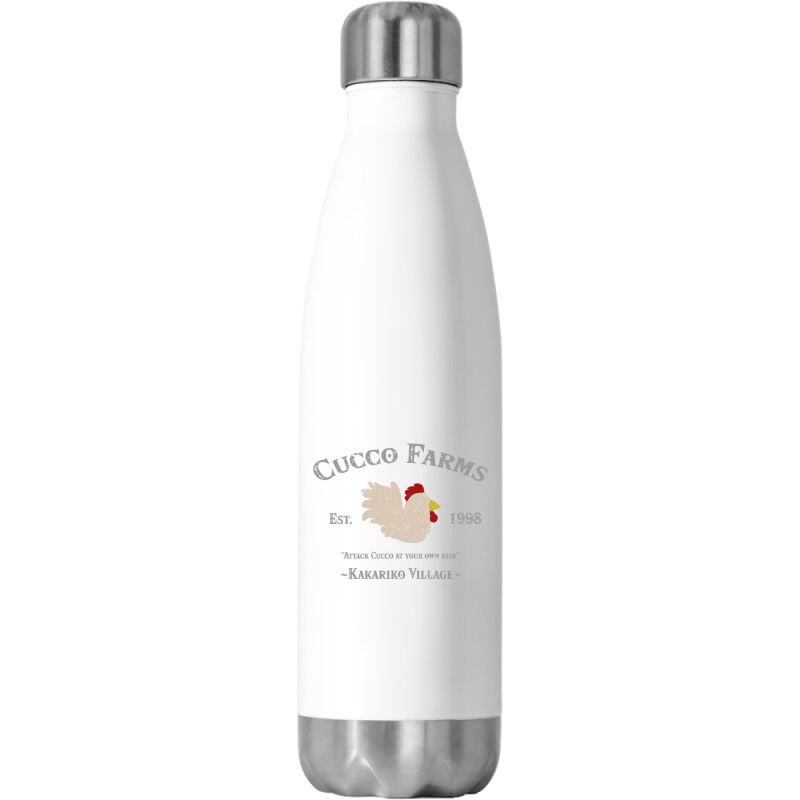 Cucco Farms Stainless Steel Water Bottle | Artistshot