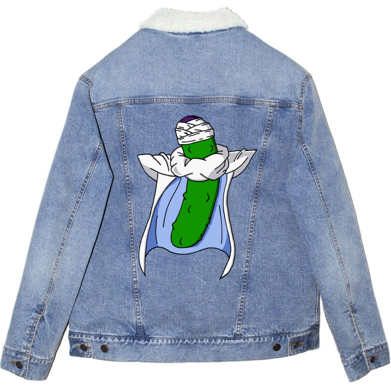 Pickle O Unisex Sherpa-lined Denim Jacket | Artistshot