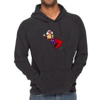 Funny Nurse Superhero With Red Cape Vintage Hoodie | Artistshot