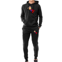 Funny Nurse Superhero With Red Cape Hoodie & Jogger Set | Artistshot