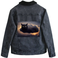 Sooty Of The Storm Unisex Sherpa-lined Denim Jacket | Artistshot