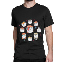 The 9 Lives Of David Meowie Classic T-shirt | Artistshot