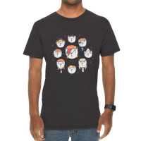 The 9 Lives Of David Meowie Vintage T-shirt | Artistshot