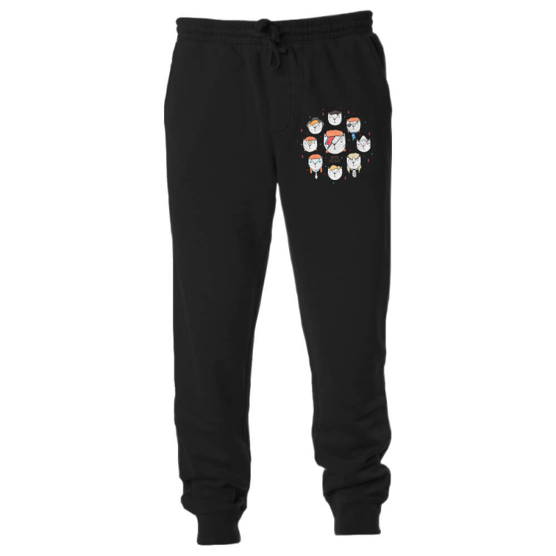 The 9 Lives Of David Meowie Unisex Jogger by CAMMIGRAHAM | Artistshot