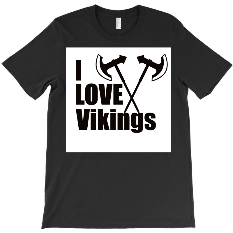 I Love Vikingx27s Shirt Viking  Aesthetic Music T-shirt | Artistshot