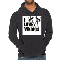 I Love Vikingx27s Shirt Viking  Aesthetic Music Vintage Hoodie | Artistshot